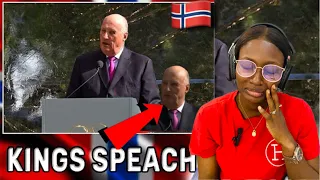 “MORE THAN A KING”‼️The Norwegian King's Speech: Norway Is One - REACTION