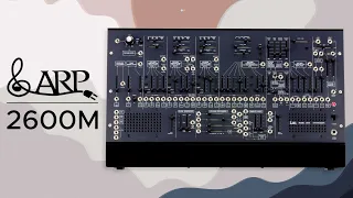 ARP 2600 M Sound Demo (no talking): 8 Patches for Ambient and Techno