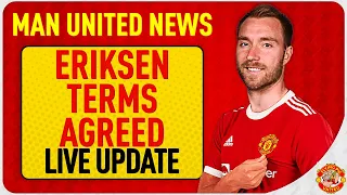 Eriksen AGREES To Man Utd & Malacia SIGNS + Ronaldo MISSES Training | Transfer News LIVE