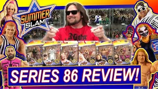 Elite 86 WWE Mattel Summerslam Unboxing & Review Rankings at the End!