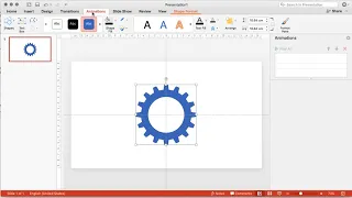 Two Minute Tutorial: Animated gear wheels in Microsoft Powerpoint