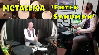 Metallica 'Enter Sandman' Drum Cover. Unleash Your Inner Rockstar!