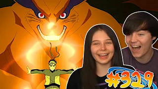 KYUUBI MODE!! My Girlfriend REACTS to Naruto Shippuden EP 329 (Reaction/Review)