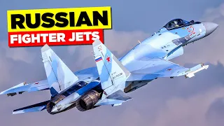 Top 10 Best RUSSIAN Fighter Jets 2024 - Russian Fighter Aircraft