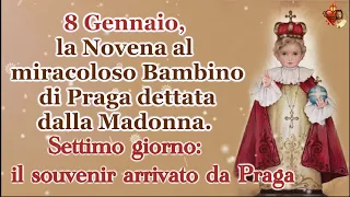 8 Gennaio, la Novena al miracoloso Bambino di Praga dettata dalla Madonna.Settimo giorno