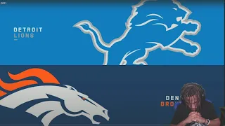 Lions vs. Broncos Week 14 Highlights | NFL 2021! Reaction