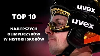 TOP 10 najlepszych OLIMPIJCZYKÓW w historii skoków