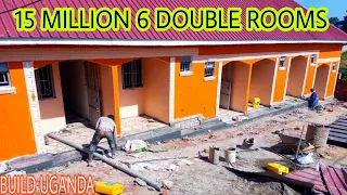 How much cost for 6 DOUBLE rooms in Uganda. okuzimba enyumba eyebisenge mukkaga