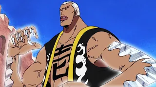 Daz Bonez Mr.1 | Supa Supa no Mi | All Attacks and Abilities |【1080p】 | One Piece Alabasta Arc