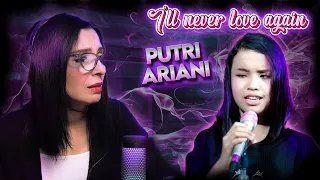 PUTRI ARIANI - I'll Never Love Again - Lady Gaga Cover | ARGENTINA SINGER - REACTION & ANALYSIS