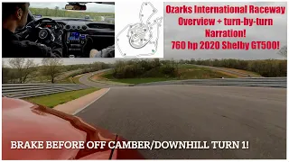 Ozarks International Raceway Overview and Turn By Turn Narration!
