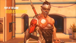 Genji CTF Play Of The Game - Quadruple Kill On Ilios