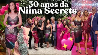 A FESTA DE 30 ANOS DA NIINA SECRETS | FORNERIA SAN PAOLO | JK | ENCONTRO COM AMIGOS | VOLTA PRO RJ