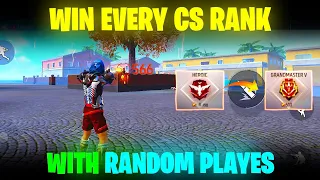 How To Win Every CS Rank With Random Players | Clash Squad Ranked Tips and Tricks | Free Fire