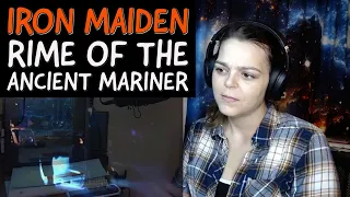 IRON MAIDEN   "Rime of the Ancient Mariner"  (from Flight 666)  -  REACTION