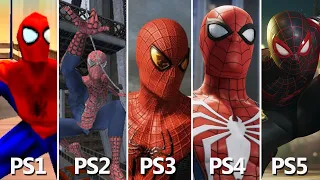 PS1 Vs PS2 Vs PS3 Vs PS4 Vs PS5 | COMPARAÇÃO GRÁFICA DE GAMEPLAY PLAYSTATION [4K]