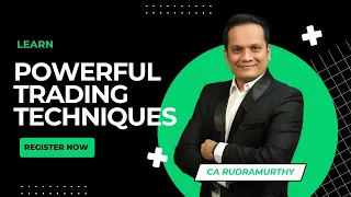 Learn The Art of Trading From CA Rudra Murthy.