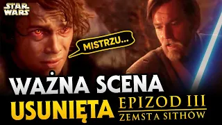 Ważna scena usunięta z "Zemsty Sithów". Vader błagał Obi-Wana. Ciekawostka Star Wars