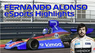 Onboard Fernando Alonso in his Sim-racing eSports Debut Highlights | The Race All-Star Series