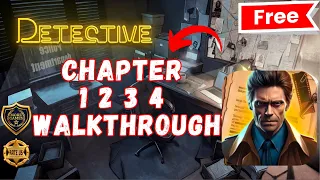 Detective Escape Room Games CHAPTER 1 2 3 4 - Full walkthrough ♥ [Escape Adventure Games]