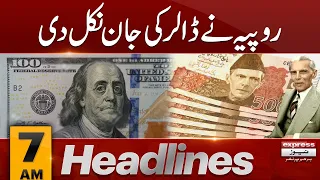 Pakistani Rupee VS US Dollar | 7 AM News Headlines | 16 Sept 2023 | Express News