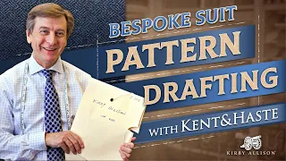 Drafting A Bespoke Suit Jacket | Double Bespoke Commission with Kent & Haste London