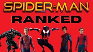 ALL 11 SPIDER MAN & VENOM MOVIES RANKED (WITH NO WAY HOME!)