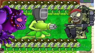 Plants vs Zombies Hack Minigame Zombotany2 But Monster Peashooter Vs Dr.Zomboss Skibidi Toilet