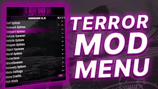 GTA 5 ONLINE TERROR MOD MENU V2.8 | GTA 5 MOD MENU PC | FREE DOWNLOAD | UNDETECTED 2022