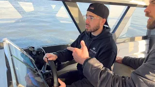 I Drove Navier's Flying Electric Boat 🤯