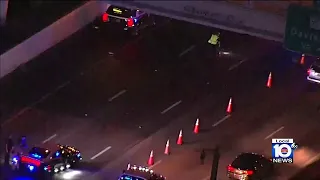 Authorities investigating after pedestrian killed in I-95 crash in Broward County