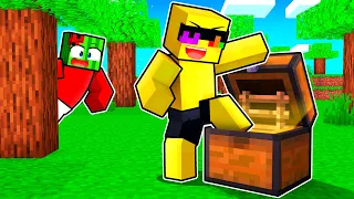 Cheating Using SECRET DOORS In Minecraft Hide and Seek!