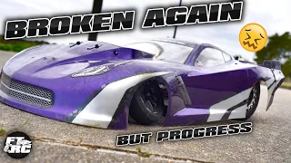Another No Prep Crash!?! | RC Drag Racing ESC Tuning