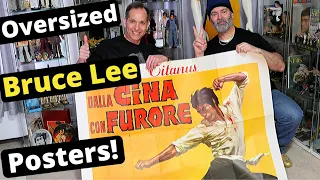 BRUCE LEE VINTAGE OVERSIZED MOVIE POSTERS! Have you seen these?