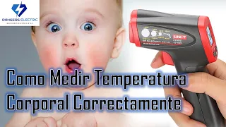 Como Medir La Temperatura Corporal Con Termómetro Infrarrojo