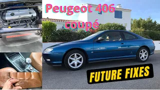 Everything I want to fix on my Peugeot 406 coupé