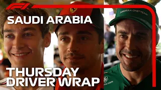 Thursday Driver Wrap | 2023 Saudi Arabian Grand Prix