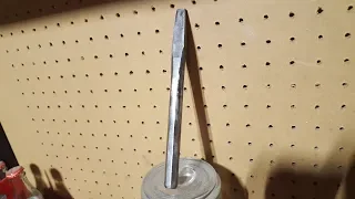 Blacksmithing - Forging a slot punch from 5160 coil spring