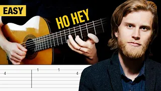 HO HEY Guitar Tutorial Easy (TABS) | The Lumineers