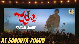 JALSA SPECIAL SHOW AT SANDHYA 70MM | Jalsa 4K Celebrations | Mr.Living