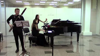 Соната для фагота и фортепиано ( оригинал для альта ).M. Glinka Sonata for bassoon and piano