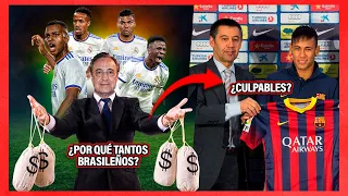 La VERDADERA razón por la que el Madrid contrata TANTOS BRASILEÑOS ¡Neymar y Barça son RESPONSABLES!