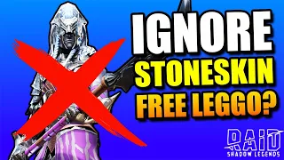 FREE LEGENDARY That Can Ignore STONESKIN & UNKILLABLE!?! Ultimate Deathknight | Raid Shadow Legends