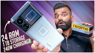 The Most Powerful GT Phone - Realme GT5 Unboxing - 24GB RAM, 1TB Storage, 240W Charging🔥🔥🔥