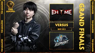 [Dota2 Live] Ehome vs Elephant| The International 10: China Qualifiers Grand Finals