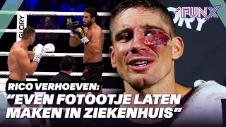 RICO VERHOEVEN na gevecht JAMAL BEN SADDIK | GLORY COLLISION 3