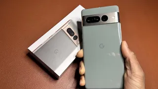 Pixel 7 Pro Hazel Unboxing, Setup & Camera Test (ASMR)