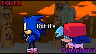 Faker Xenophanes cover | FNF Vs. Sonic.exe Fanmade song