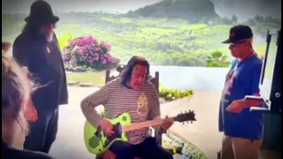 Happy Birthday Todd Rundgren!   Enjoy your new Lime Green Guitarmadillo.  Epguitars.com