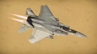 War Thunder SIM - strike mission with F-15